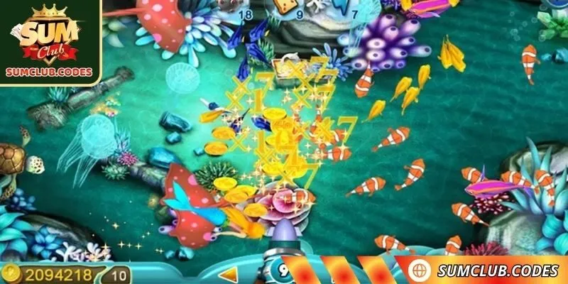Game bắn cá ăn xu miễn phí phần thưởng sự kiện hấp dẫn