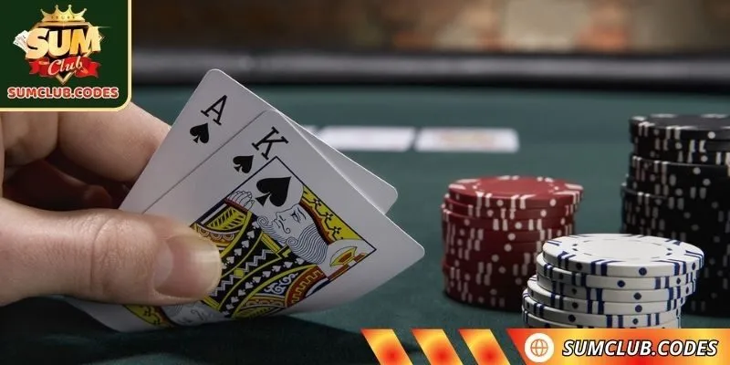 Bài blackjack với mục tiêu giành được số điểm gần 21 nhất
